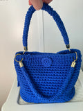 Handmade crocheted handbag