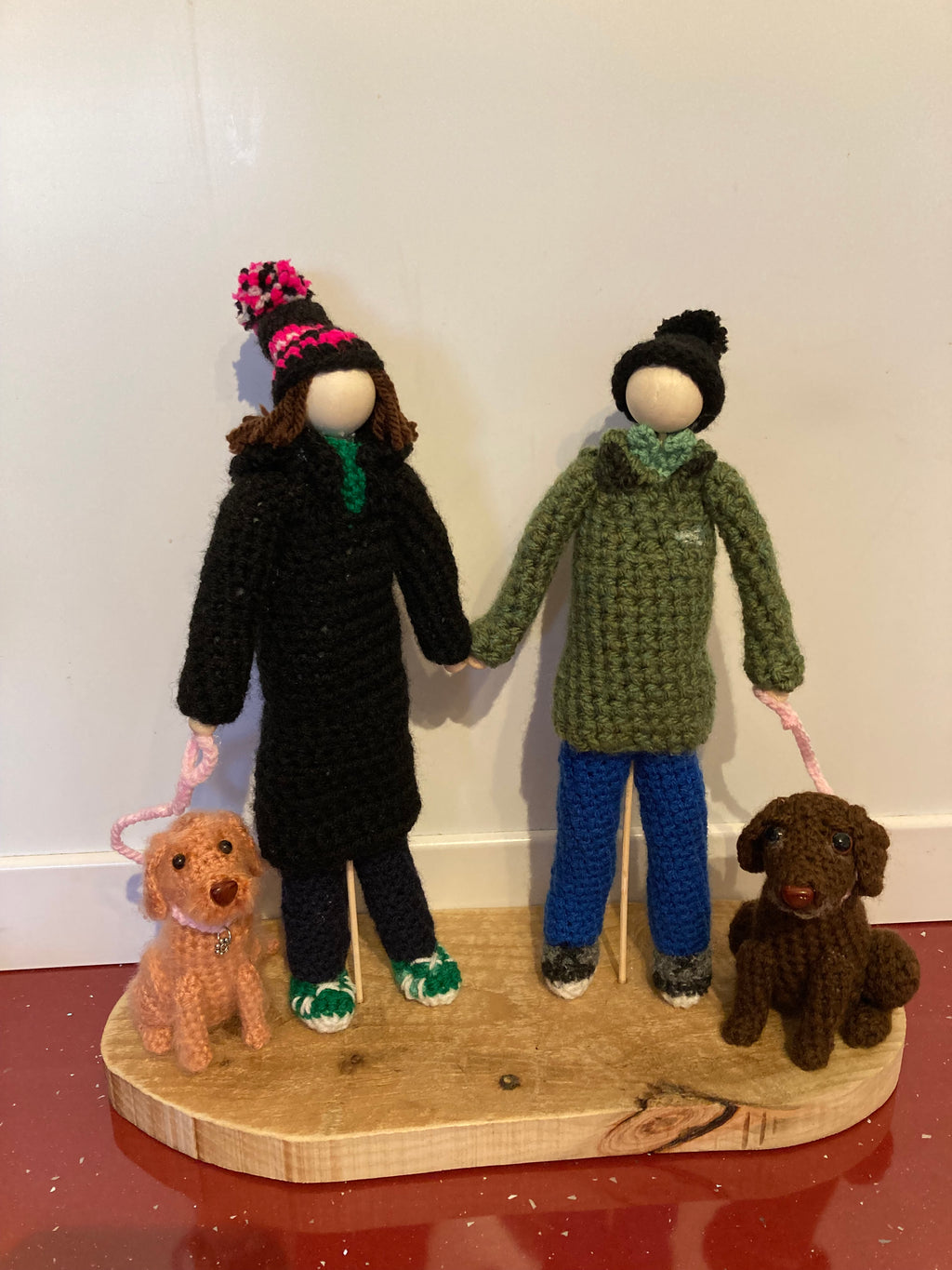Forever Folks – Custom Crochet Portrait