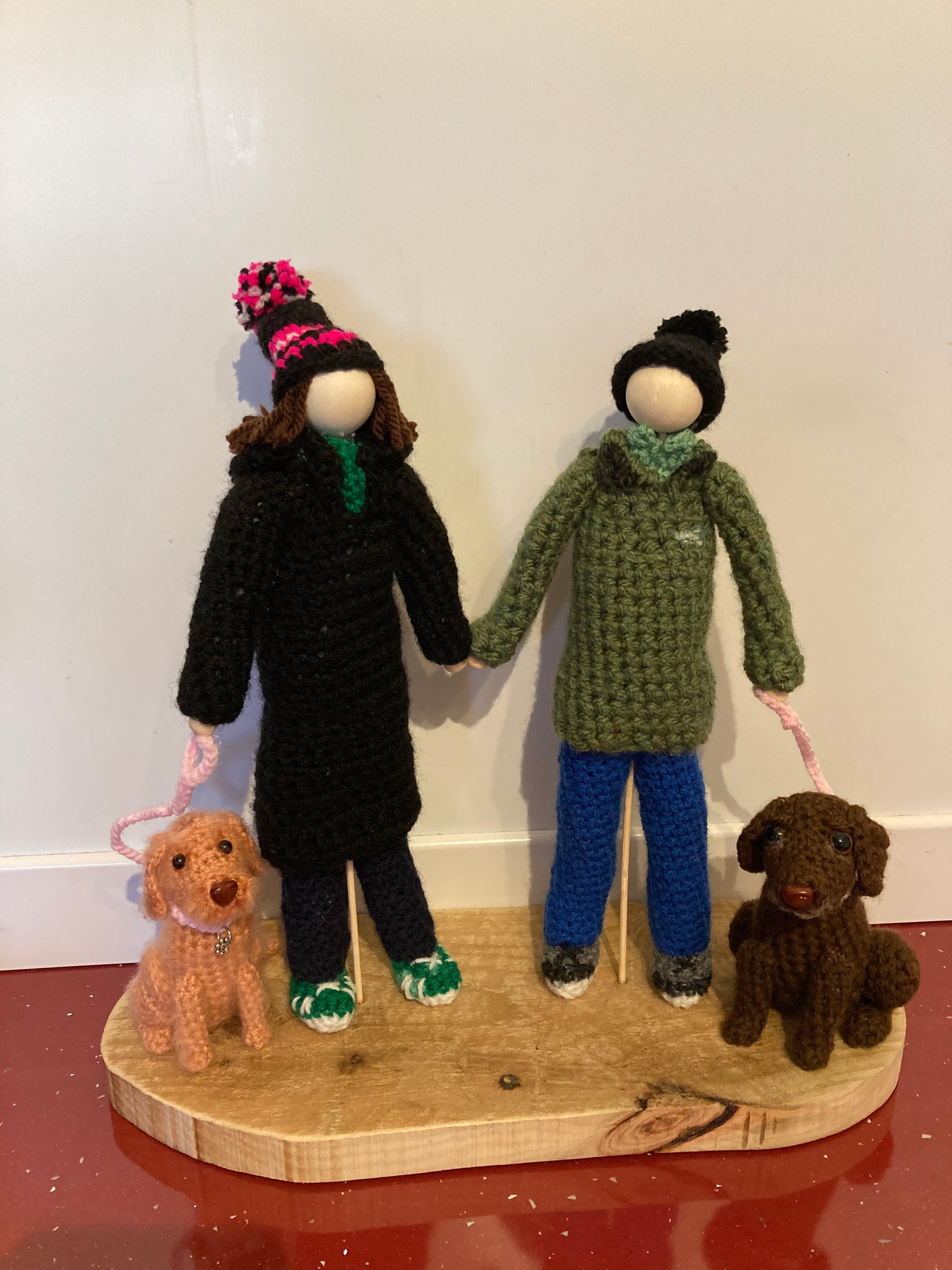 Forever Folks – Custom Crochet Portrait