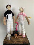 Forever Folks – Custom Crochet Portrait