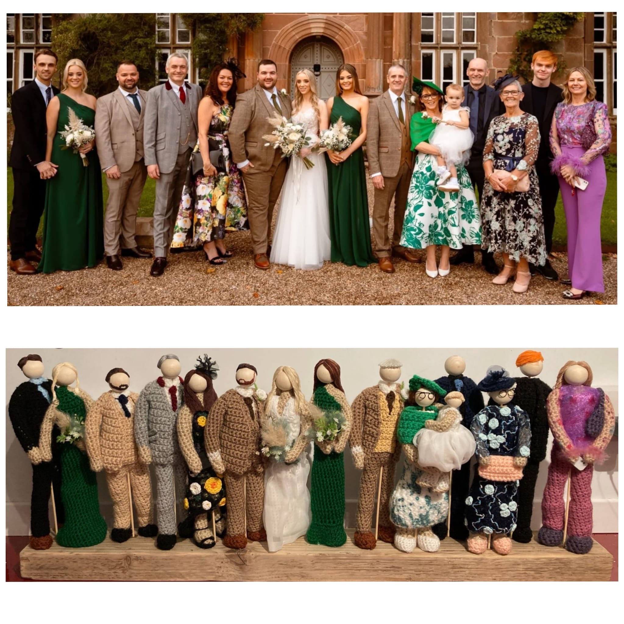 Forever Folks – Custom Crochet Portrait