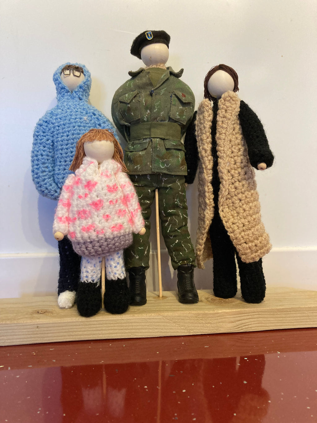 Forever Folks – Custom Crochet Portrait
