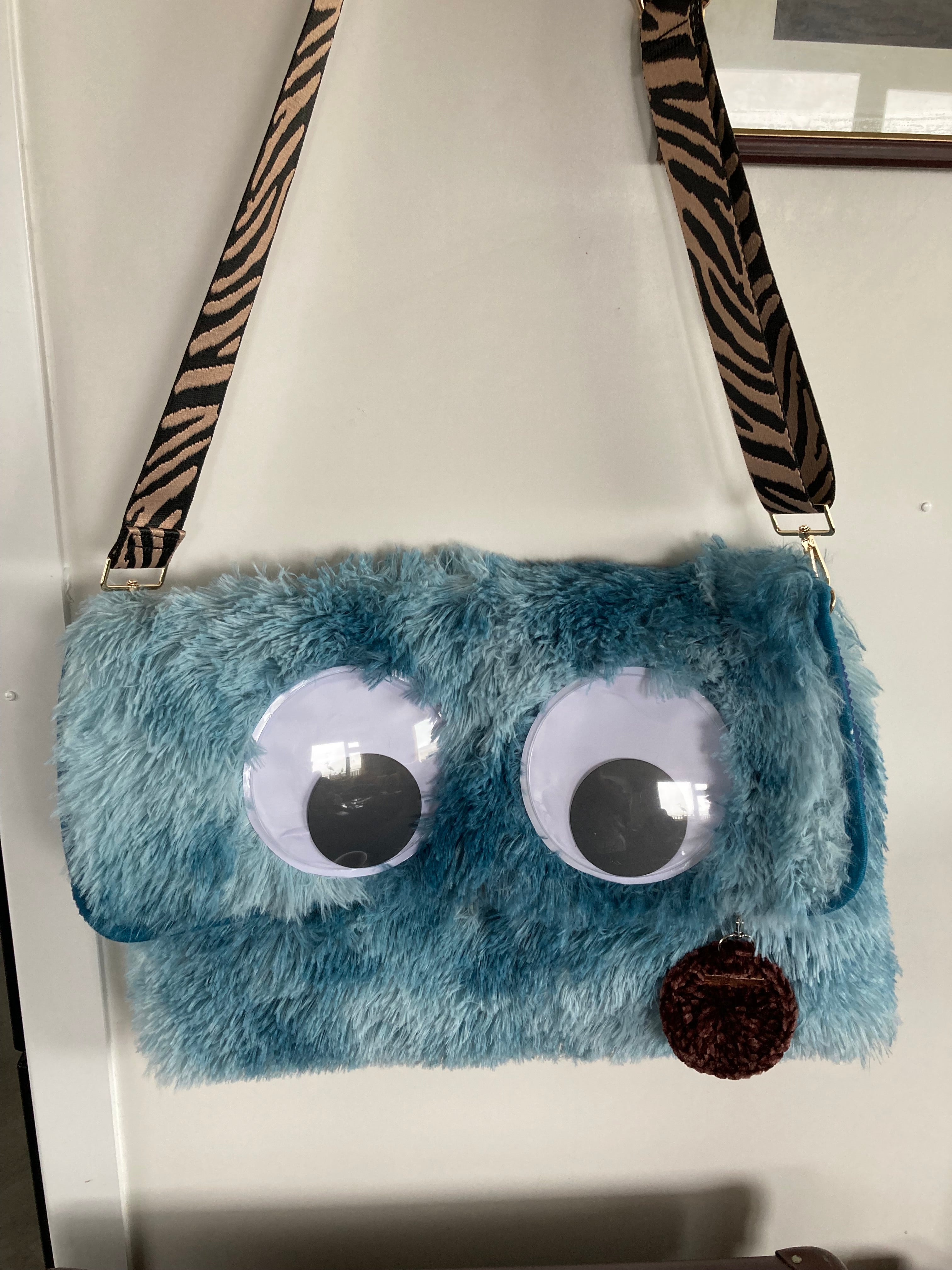 Handmade monster bag with cookie