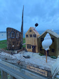 Church Street – Handmade Driftwood Village Scene