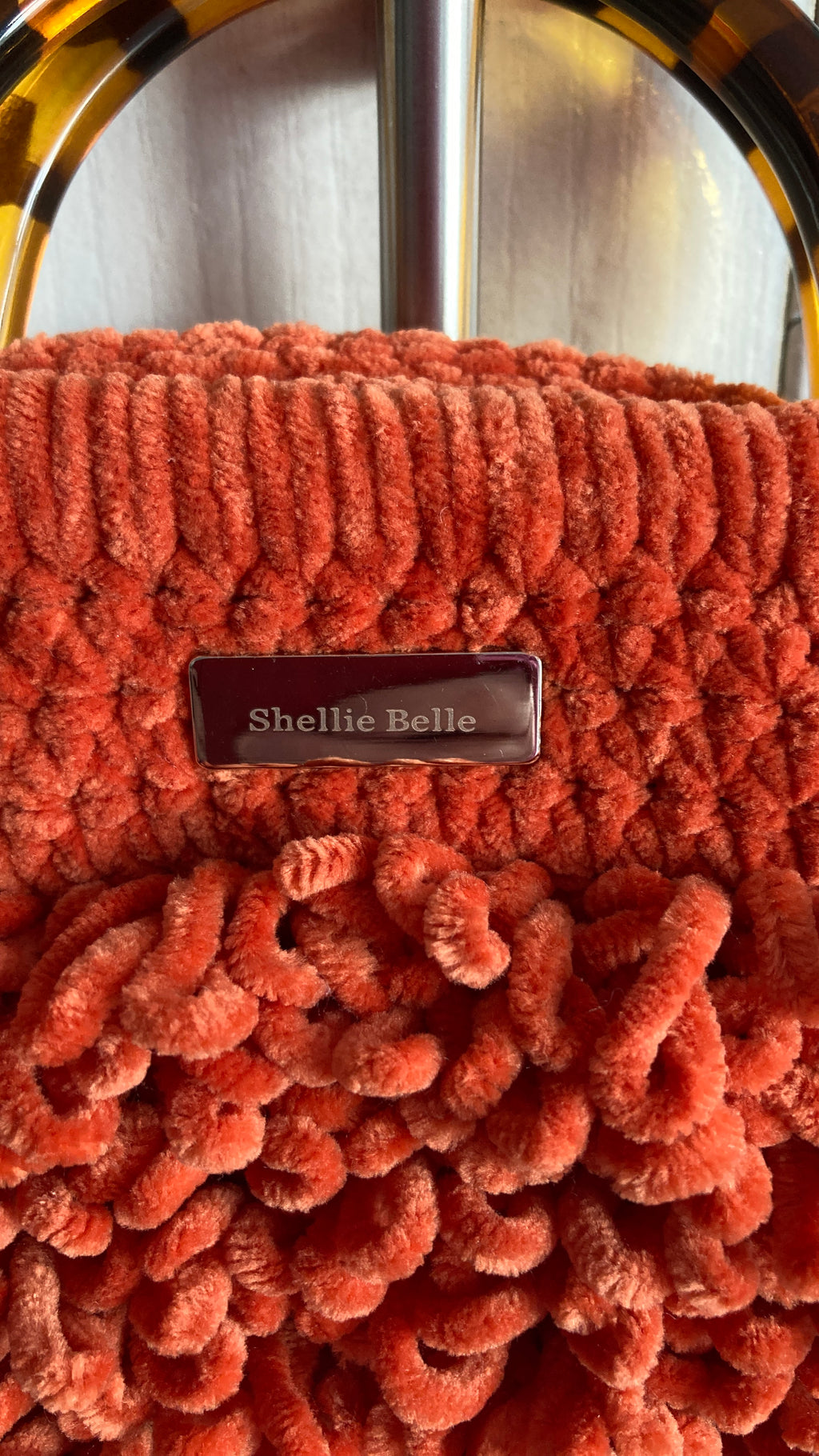 Handmade Crocheted Highland Coo Bag – Super Soft Chenille